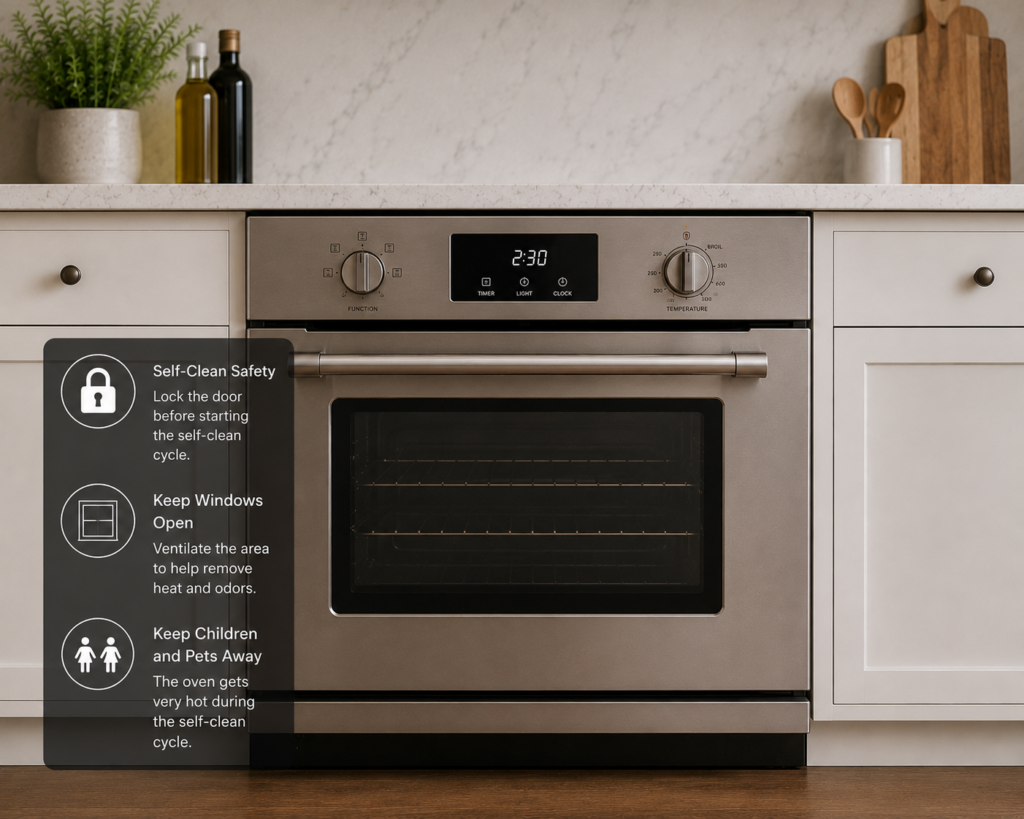 bertazzoni oven safety guide